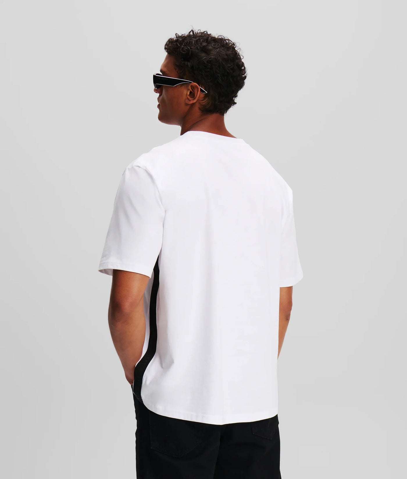 KARL LOGO TAPE T-SHIRT