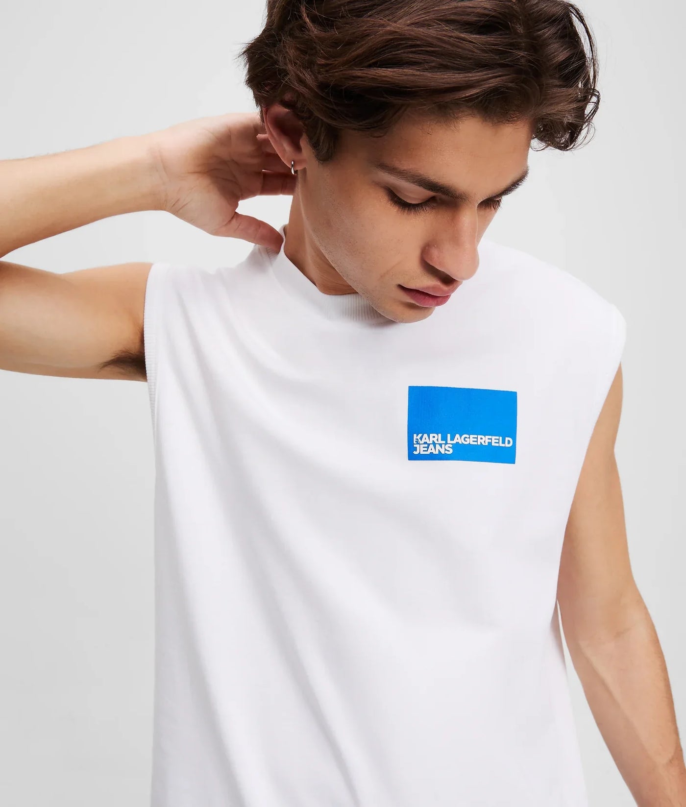 KARL BOX LOGO TANK TOP
