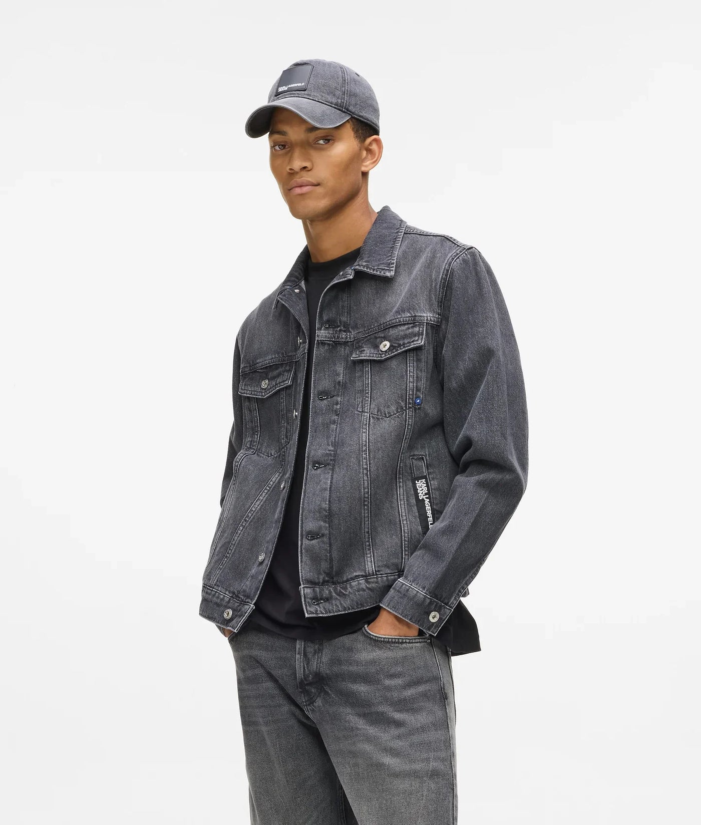 KARL REGULAR-FIT DENIM JACKET