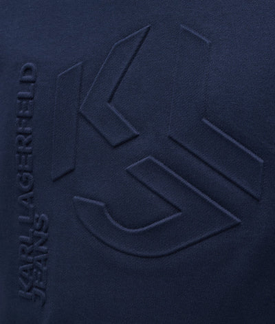 KARL EMBOSSED MONOGRAM SWEATSHIRT