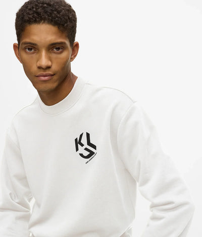 KARL MONOGRAM PATCH SWEATSHIRT