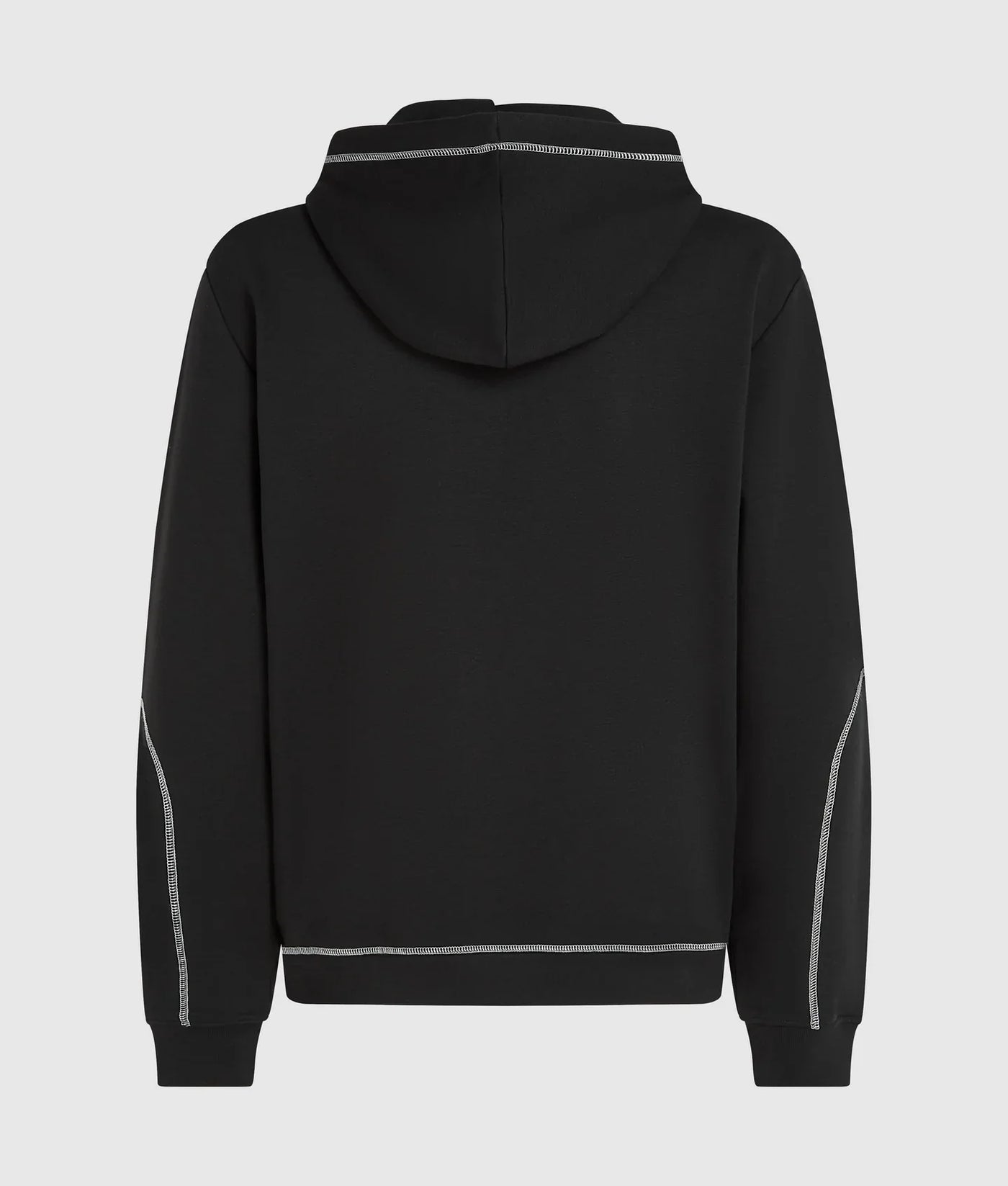 KARL CONTRAST STITCH HOODIE
