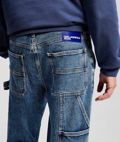 KARL STRAIGHT CARPENTER JEANS