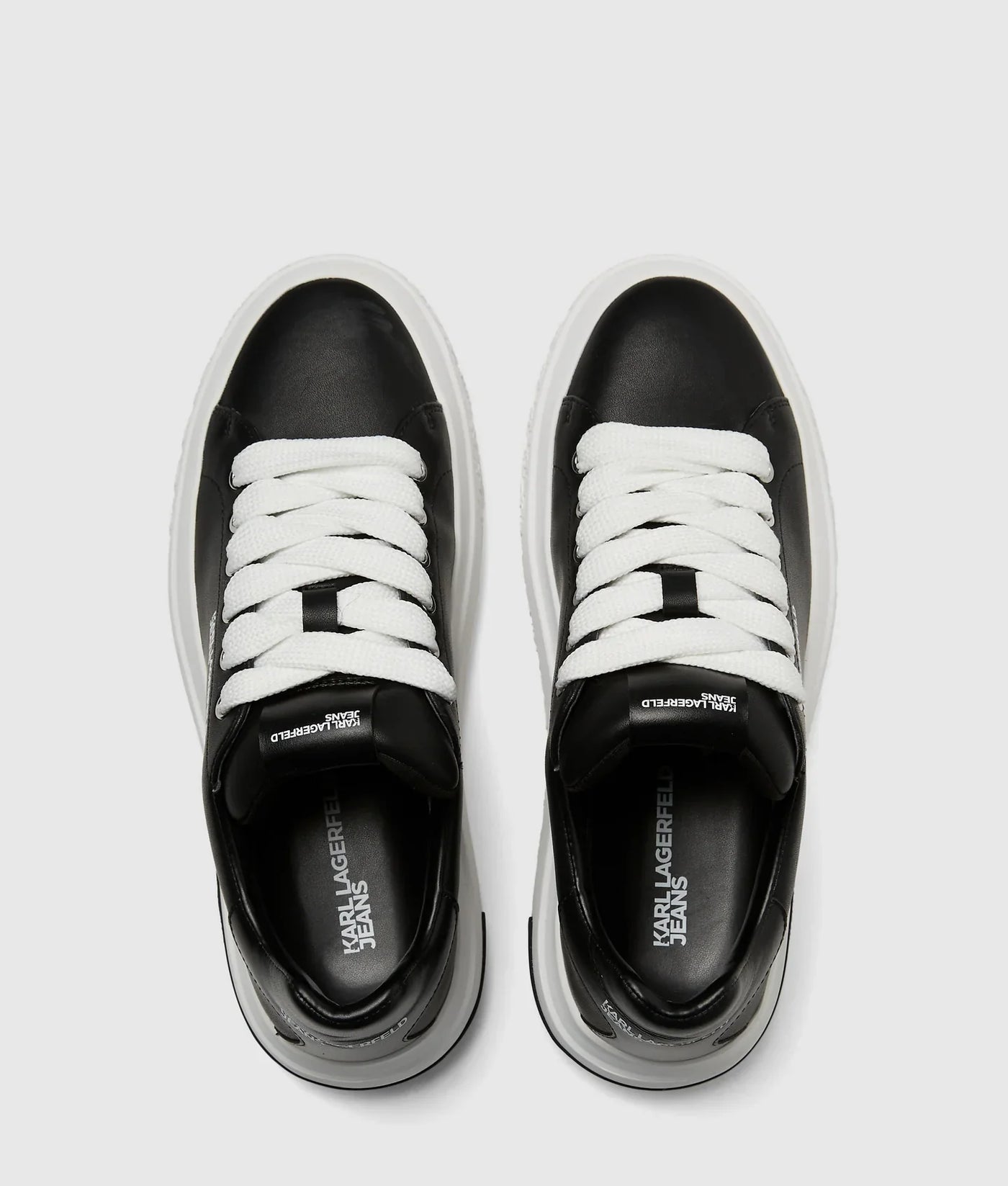 KARL LEATHER SNEAKERS