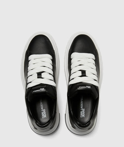 KARL LEATHER SNEAKERS