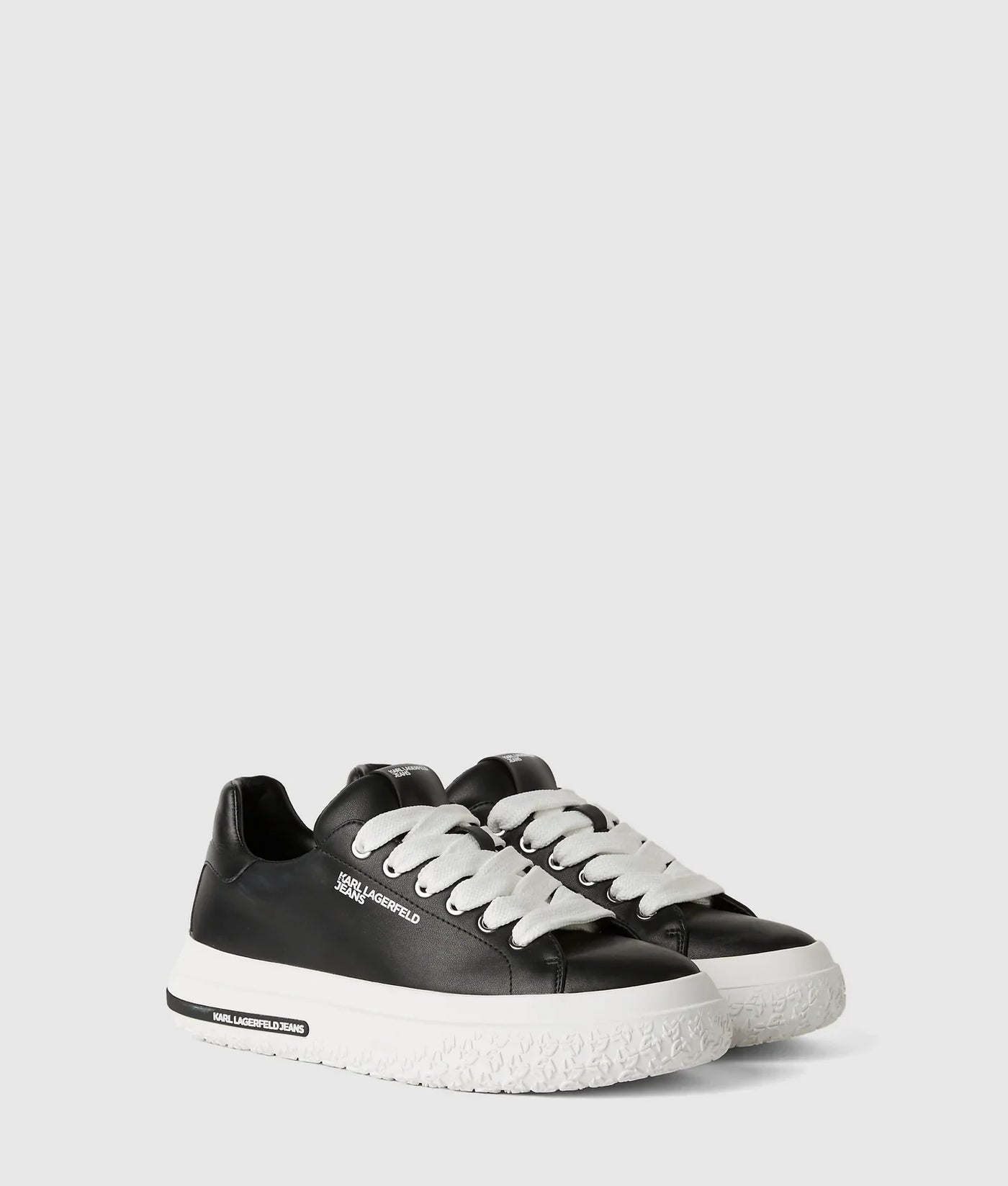 KARL LEATHER SNEAKERS