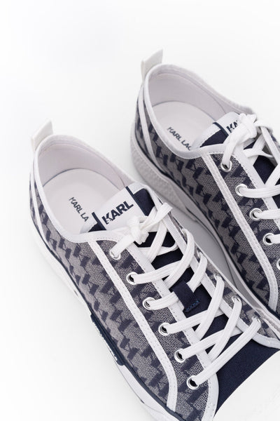 KARL KAMPUS MAX MONOGRAM LO LACE NAVY FLIGHT CHEVRON