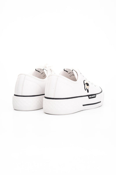 KARL KAMPUS MAXI NFT LO LTHR WHITE LTHR