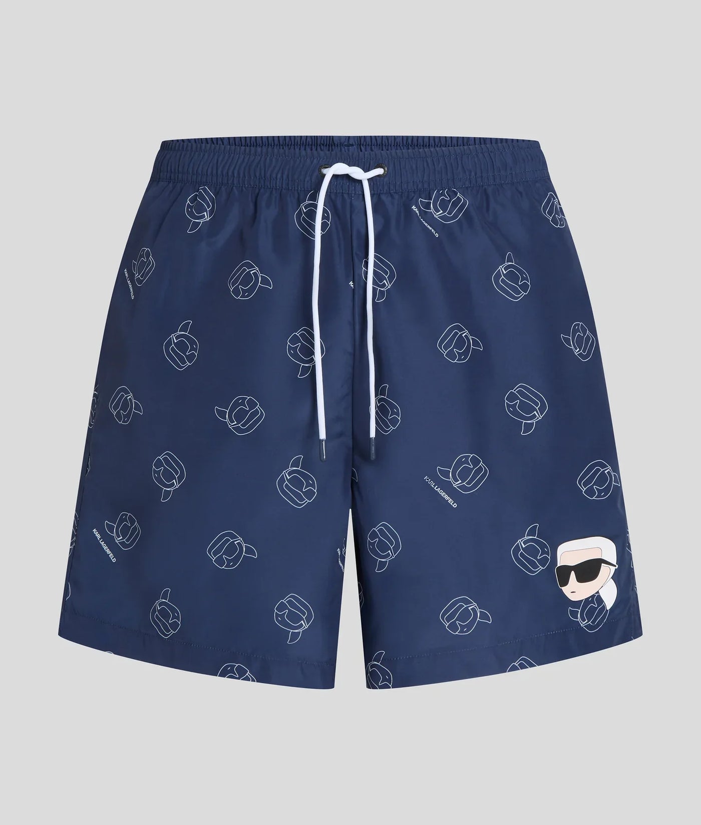 KARL IKON ALL-OVER-PRINT BOARDSHORTS
