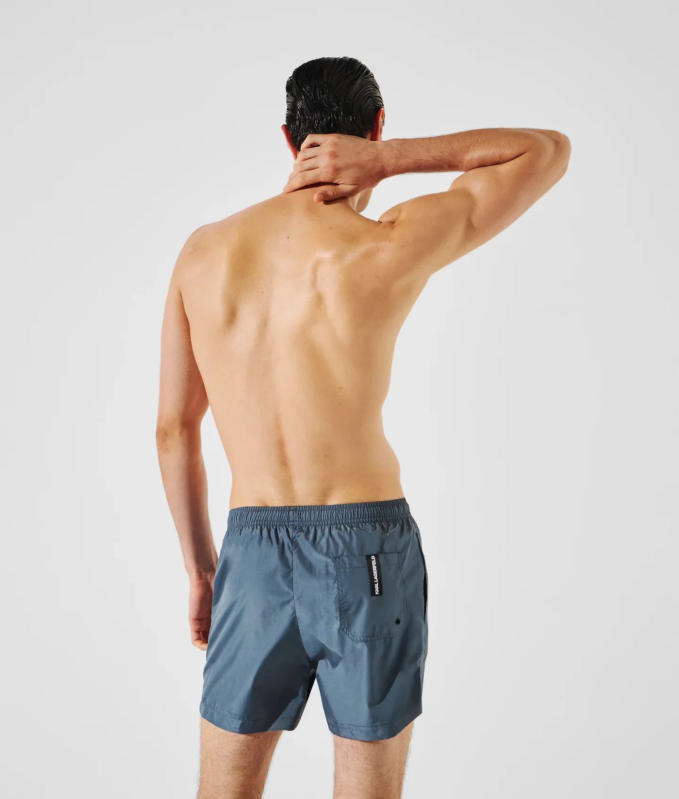 KARL LOGO SHORT BOARDSHORTS