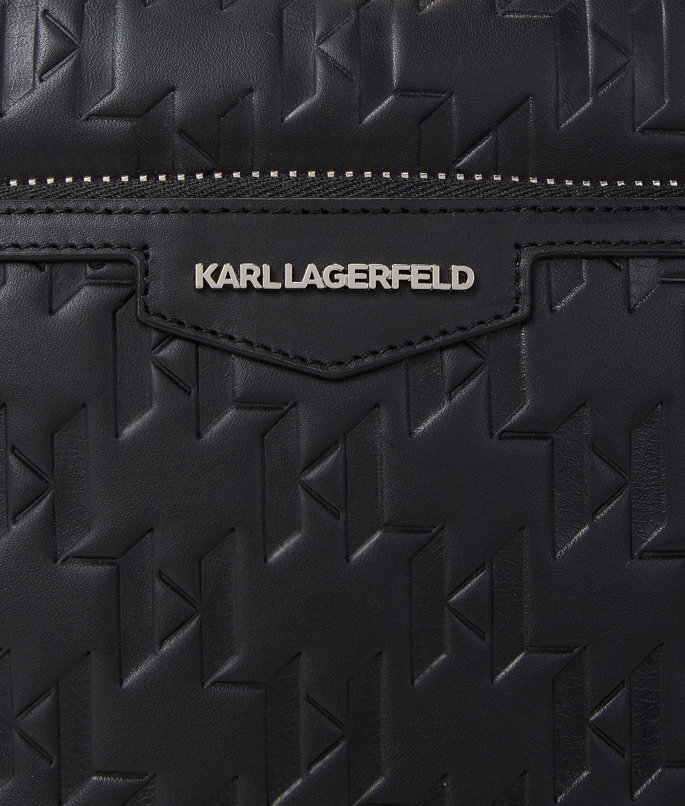 KARL K/LOOM LEATHER SLING BAG