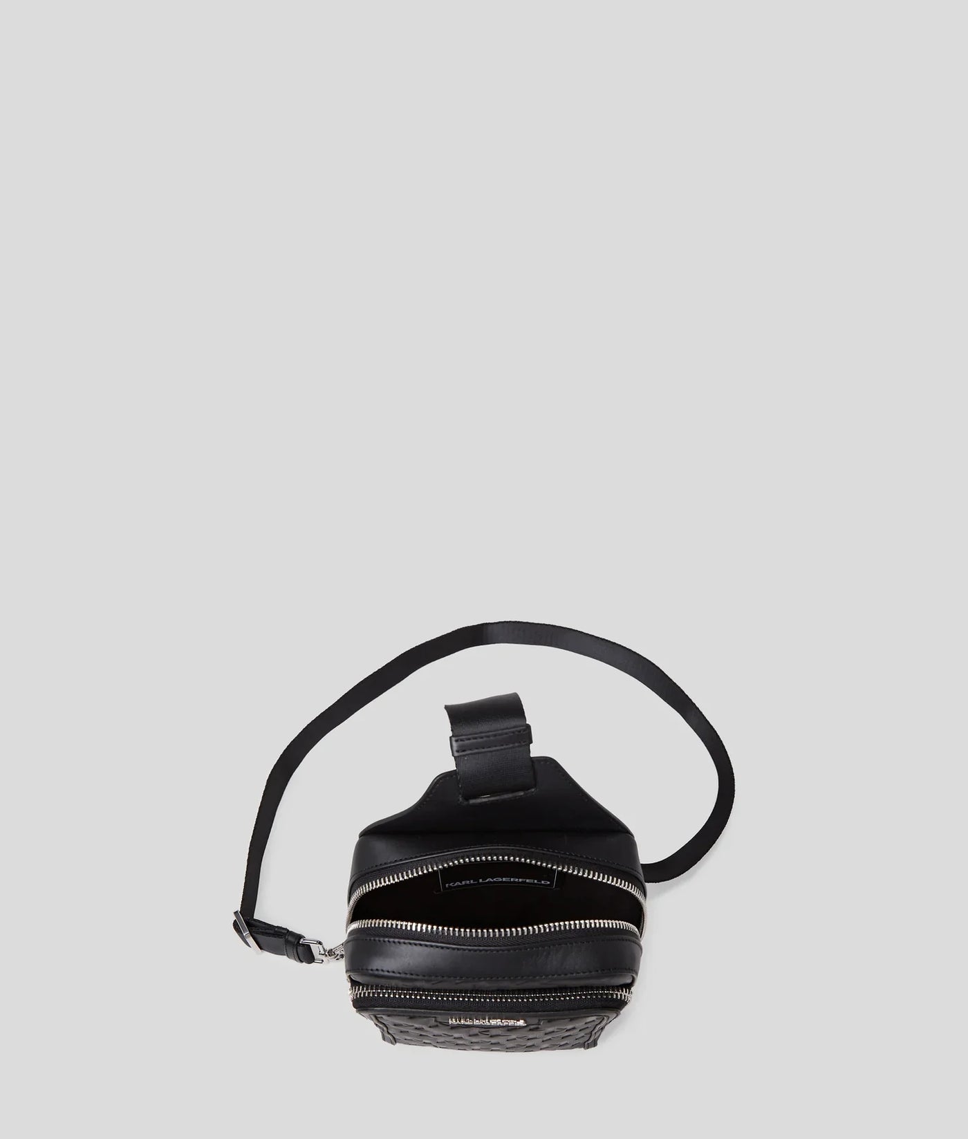 KARL K/LOOM LEATHER SLING BAG