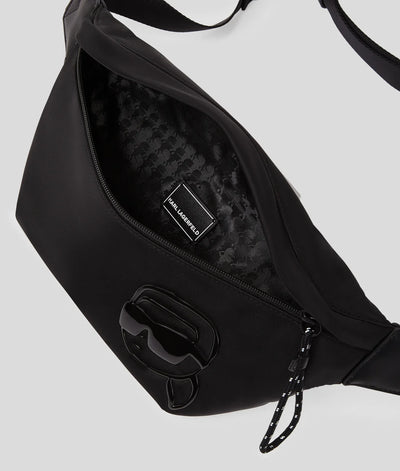 KARL IKON K NYLON BELT BAG
