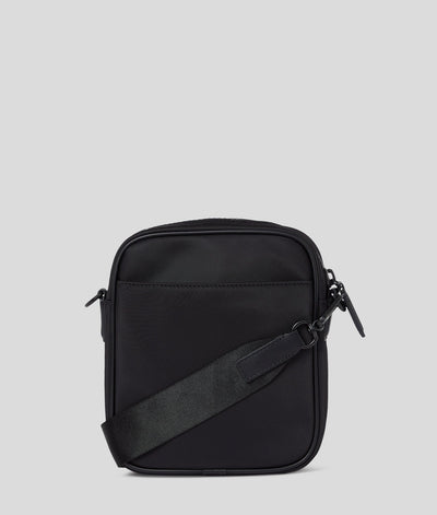KARL IKON K NYLON CROSSBODY BAG