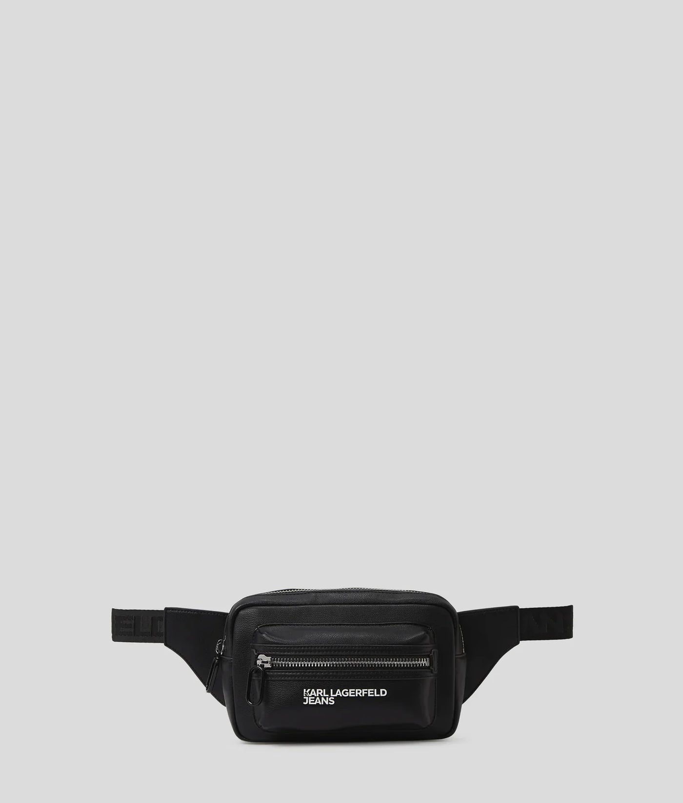 KARL FAUX-LEATHER BELT BAG