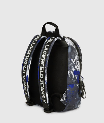 KARL GRAFFITI PRINT BACKPACK