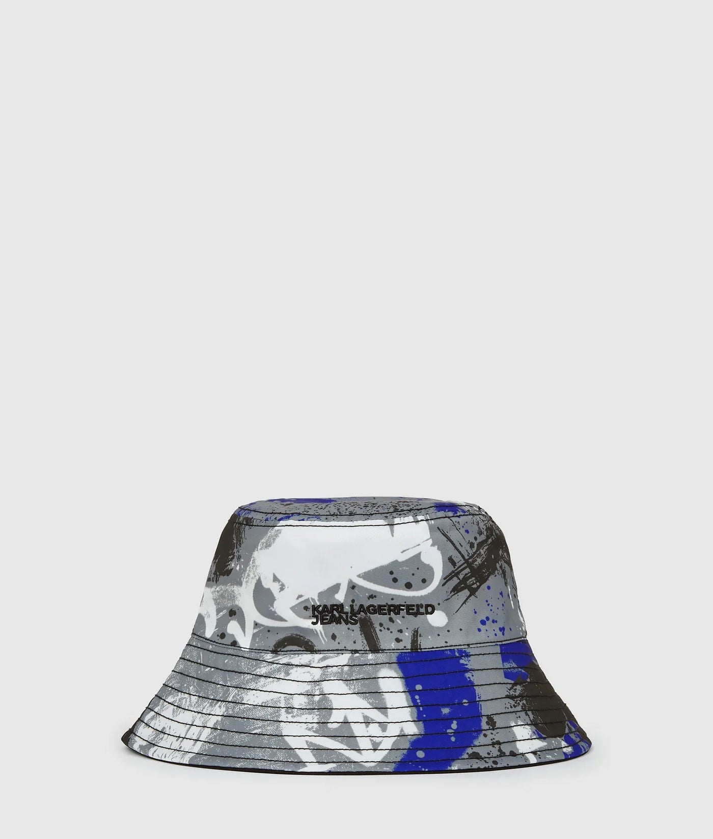 KARL REVERSIBLE GRAFFITI BUCKET HAT