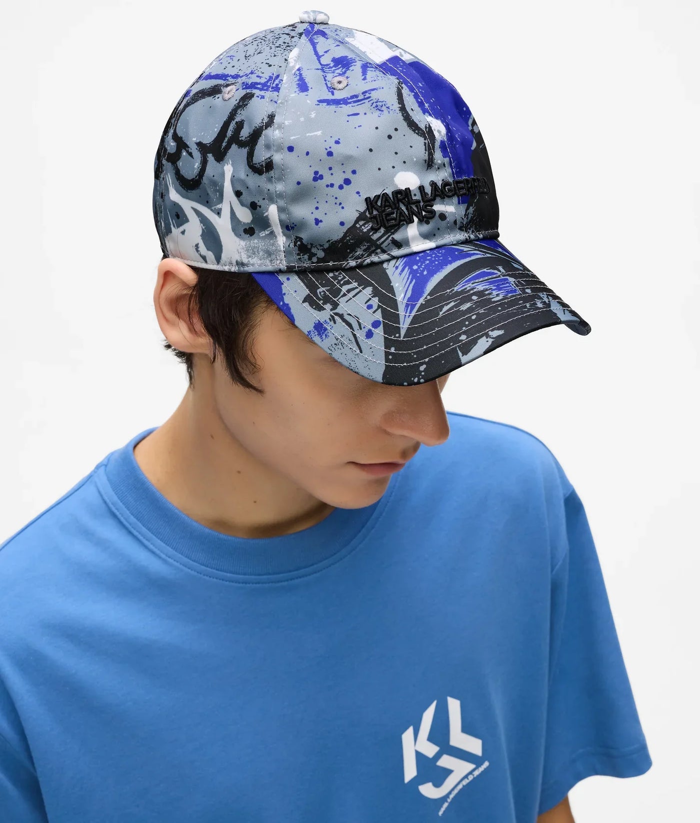 KARL GRAFFITI PRINT CAP