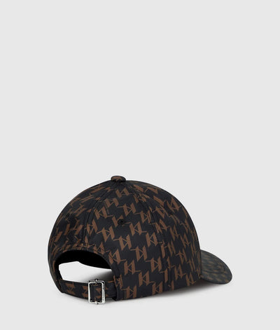 KARL K/MONOGRAM ALL-OVER PRINT CAP