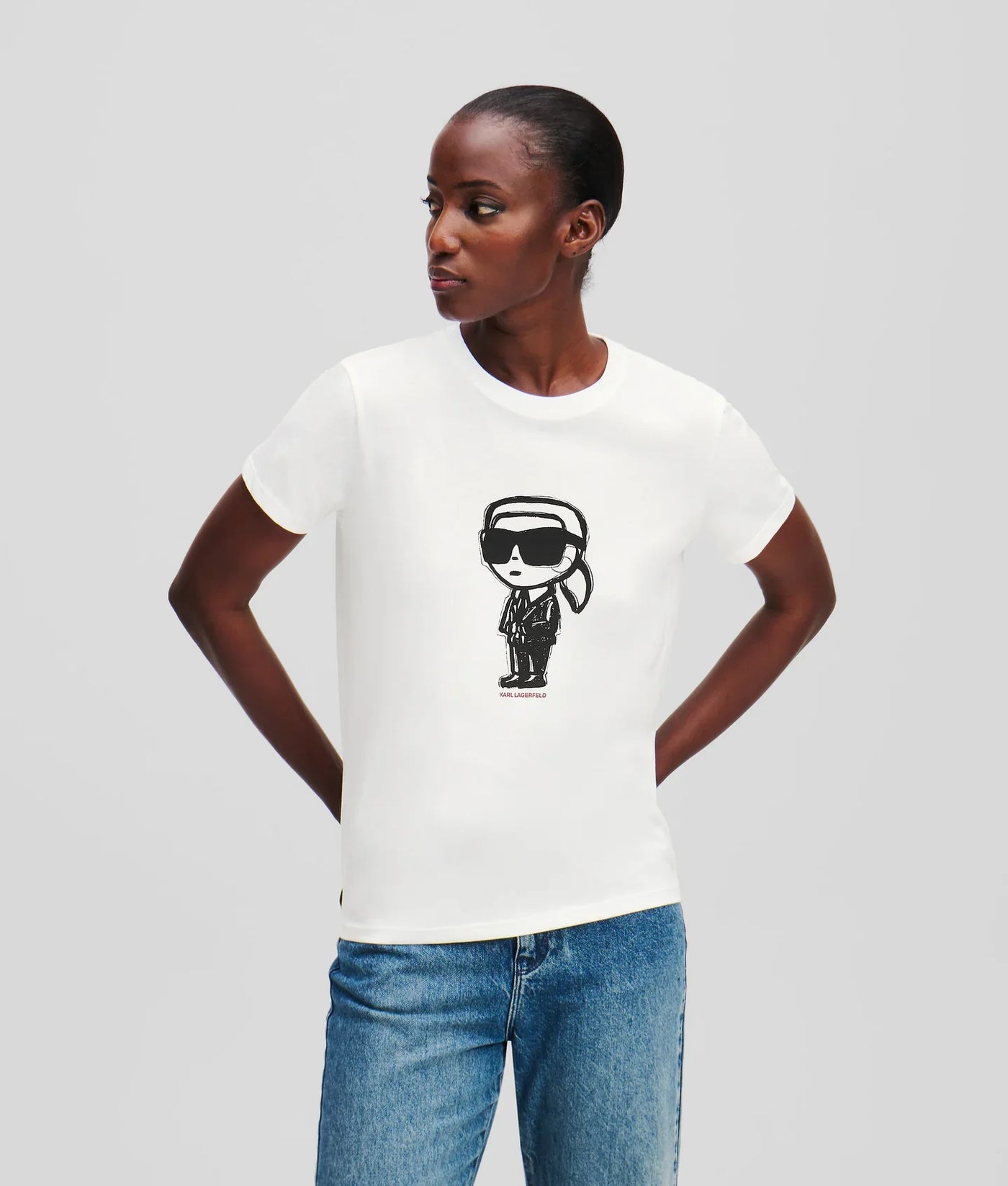 KARL IKON SKETCH T-SHIRT