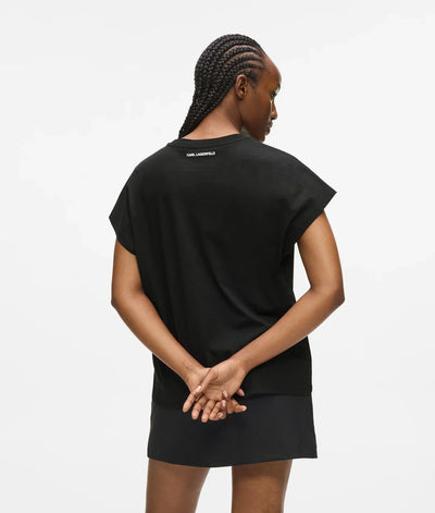 KARL RUE ST-GUILLAUME GLITTER T-SHIRT