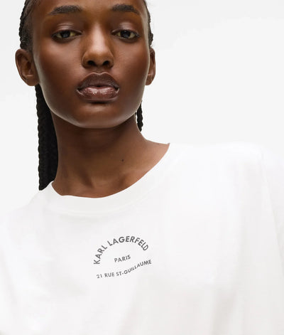 KARL RUE ST-GUILLAUME GLITTER T-SHIRT