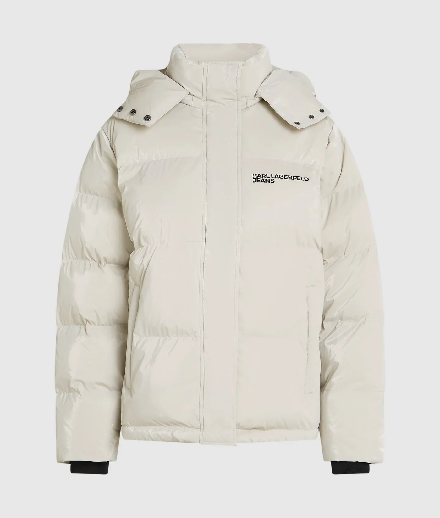 KARL PEARLISED PUFFER JACKET
