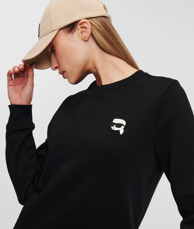 KARL IKON PATCH SWEATSHIRT