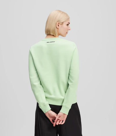 KARL RHINESTONE IKON KARL & CHOUPETTE SWEATSHIRT