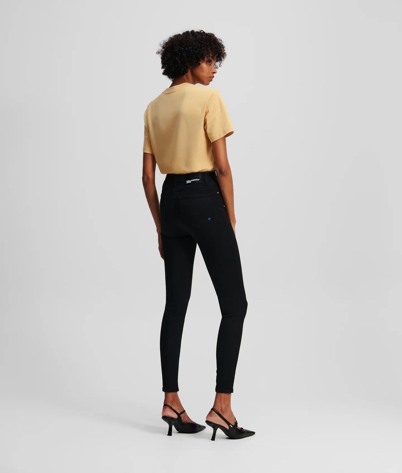 KARL HIGH-RISE SKINNY JEANS