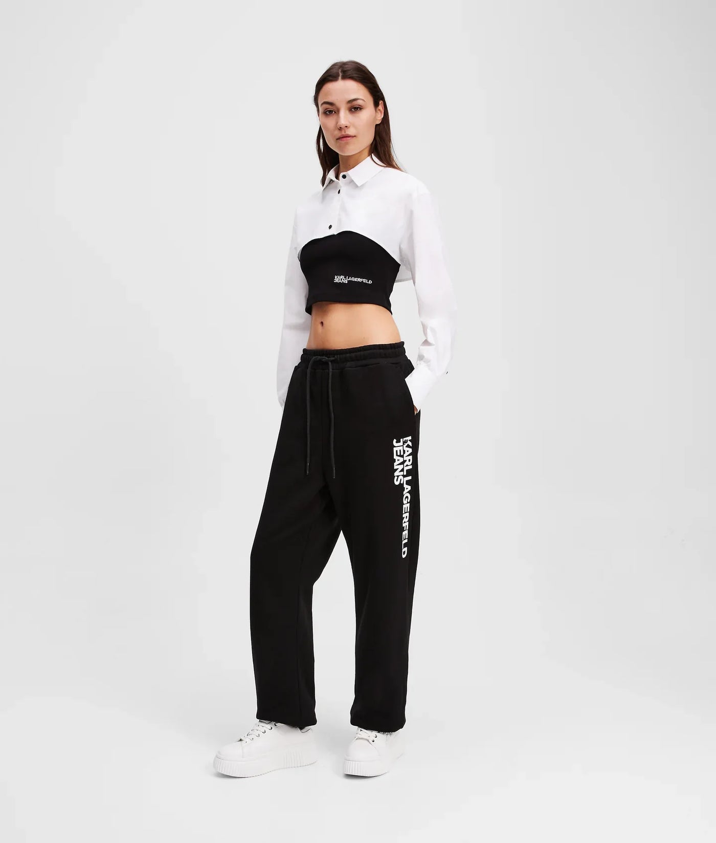 KARL SLIM-FIT SWEATPANTS