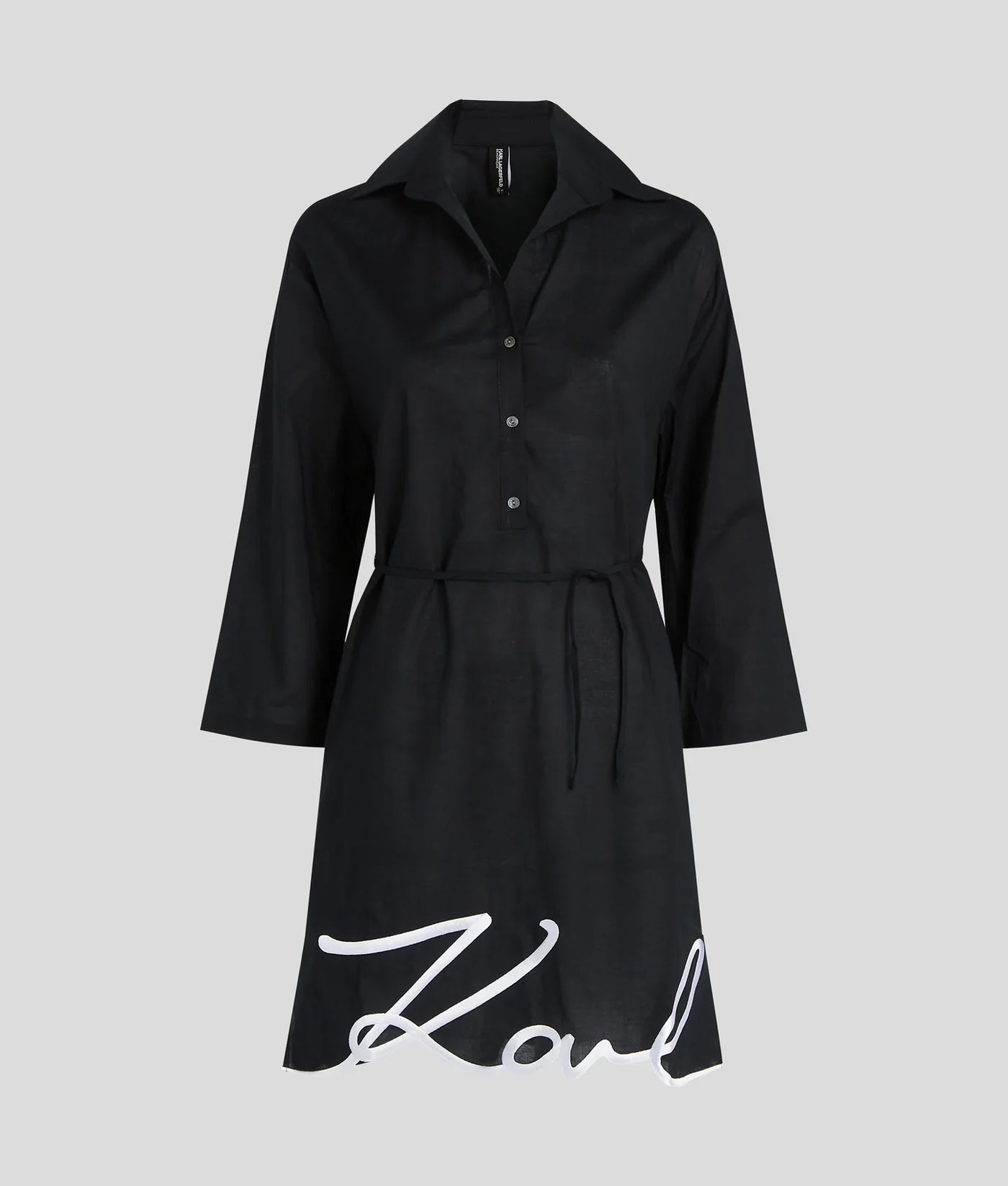 KARL SIGNATURE BEACH SHIRT DRESS