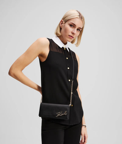 KARL K/SIGNATURE WALLET ON CHAIN