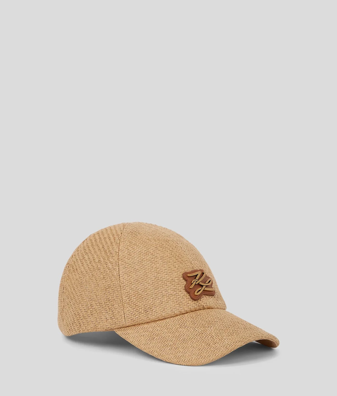 KARL K/AUTOGRAPH STRAW CAP