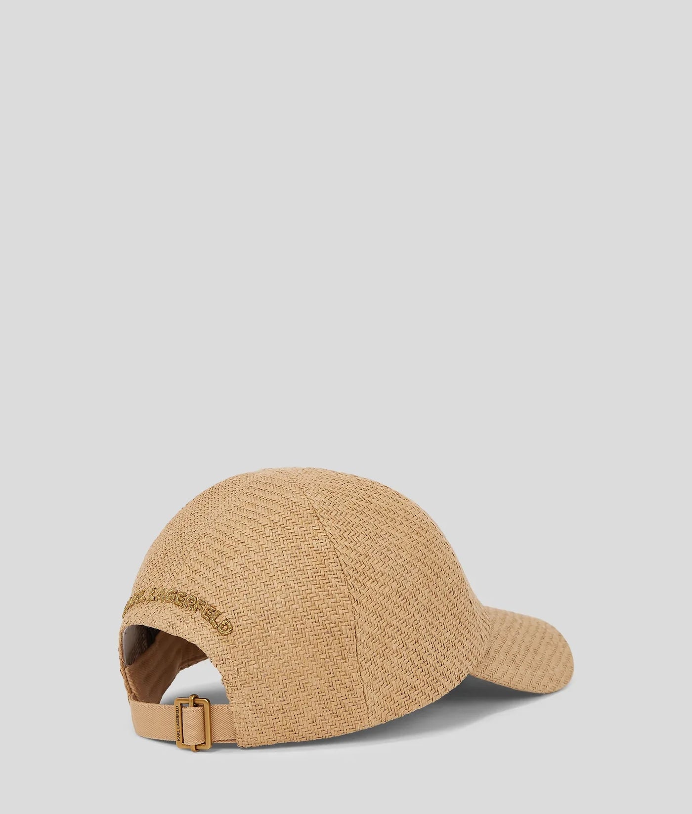 KARL K/AUTOGRAPH STRAW CAP