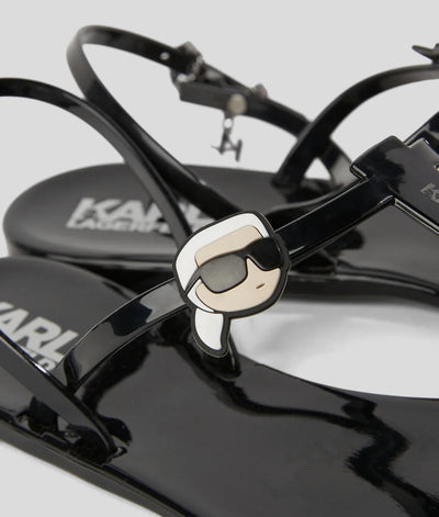KARL IKON NFT JELLY SANDALS