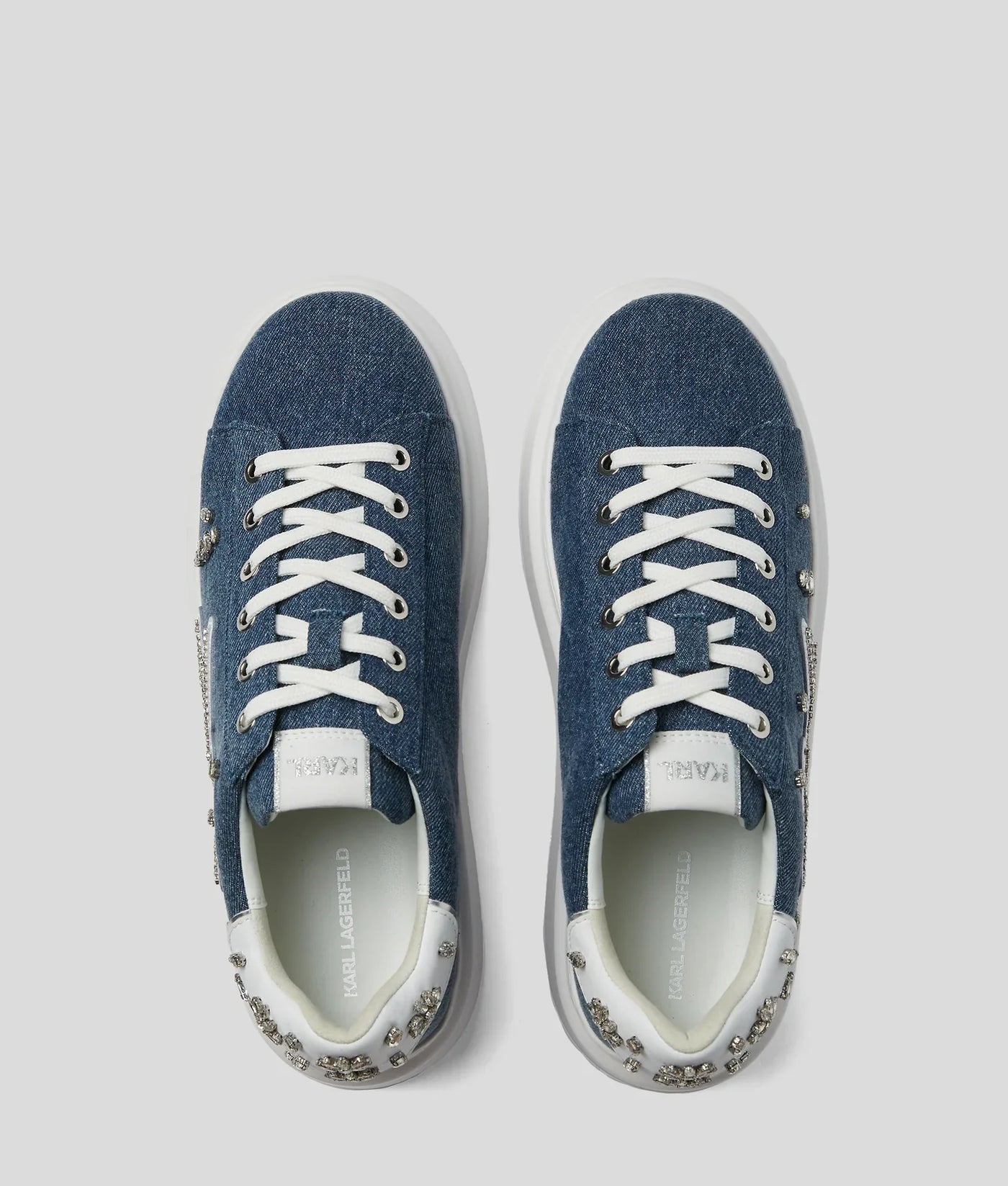 KARL SIGNATURE ANAKAPRI FLORASTONE PATCH SNEAKERS