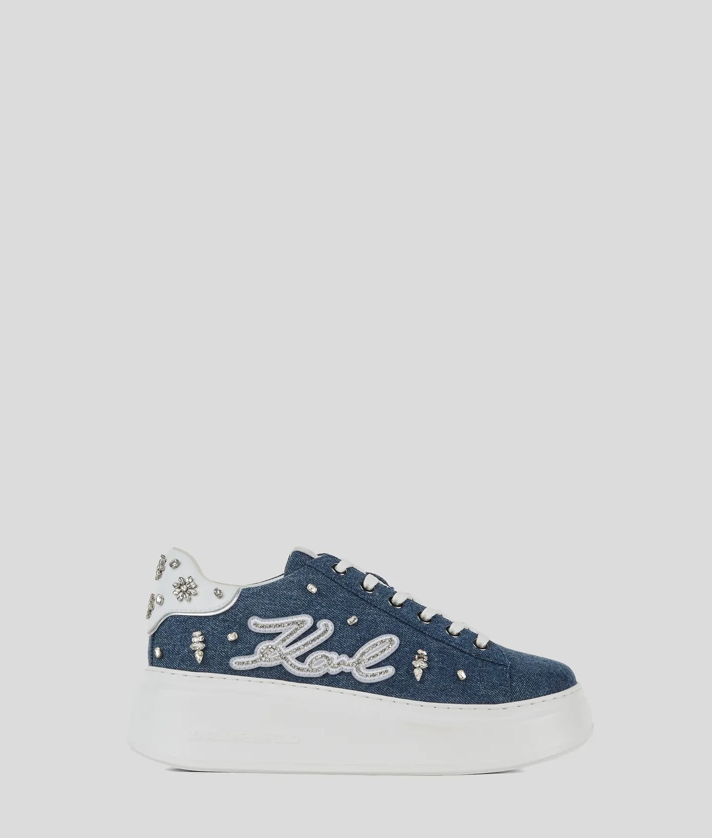KARL SIGNATURE ANAKAPRI FLORASTONE PATCH SNEAKERS