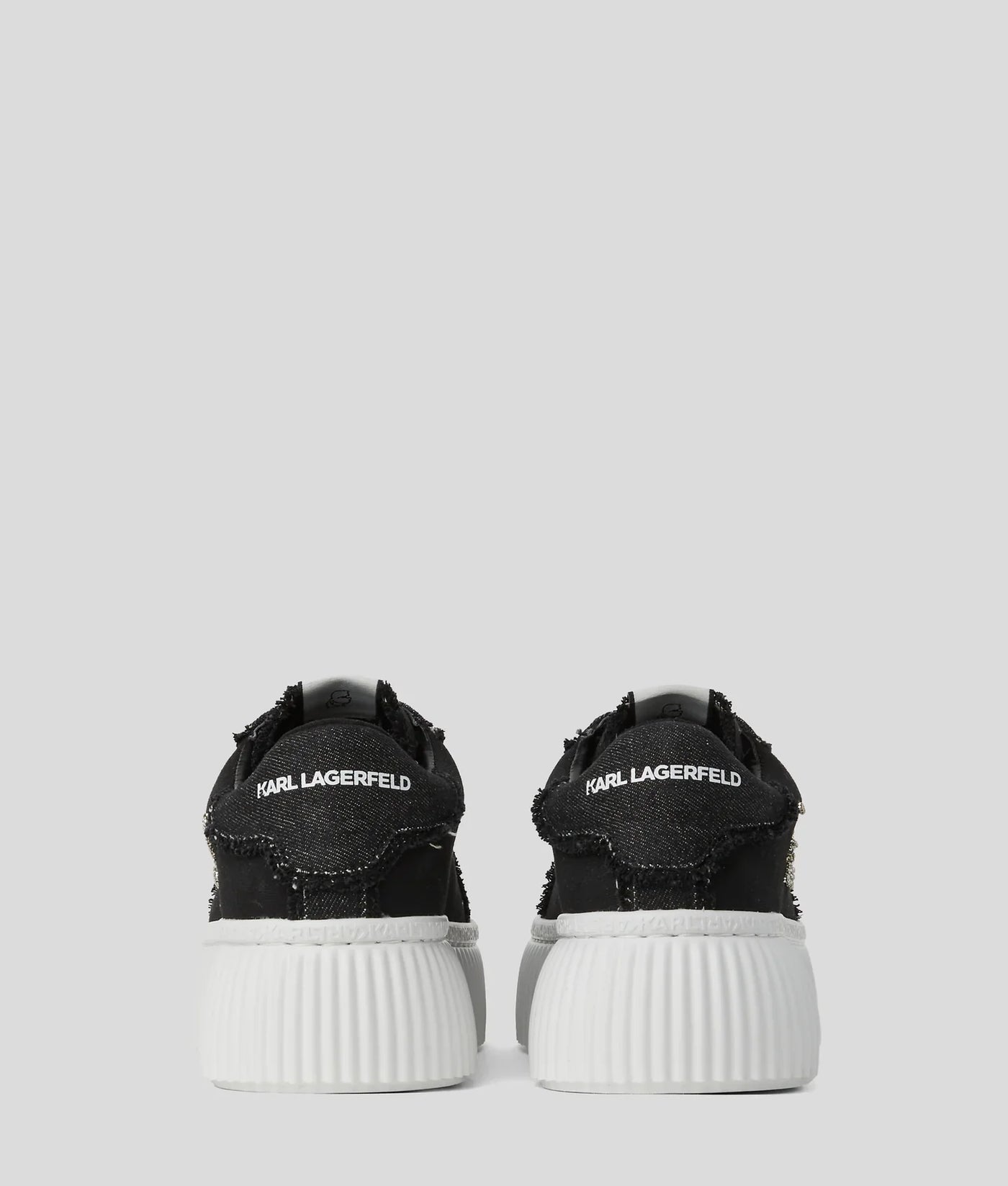 KARL SIGNATURE KREEPER DENIM SNEAKERS