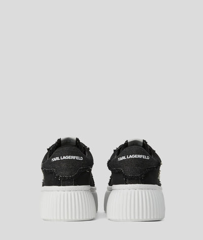 KARL SIGNATURE KREEPER DENIM SNEAKERS
