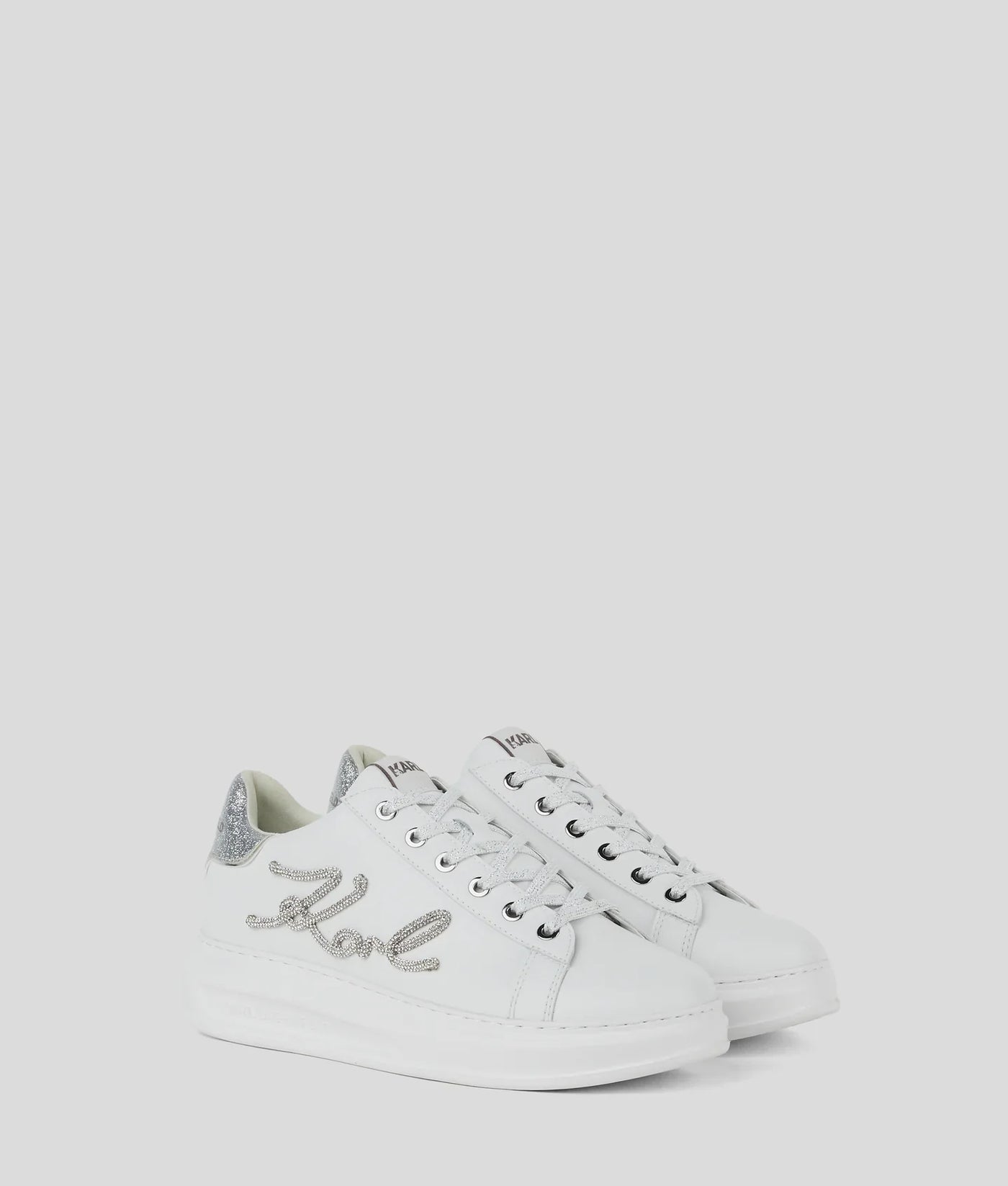 KARL KAPRI SIGNIA RHINESTONE SNEAKERS