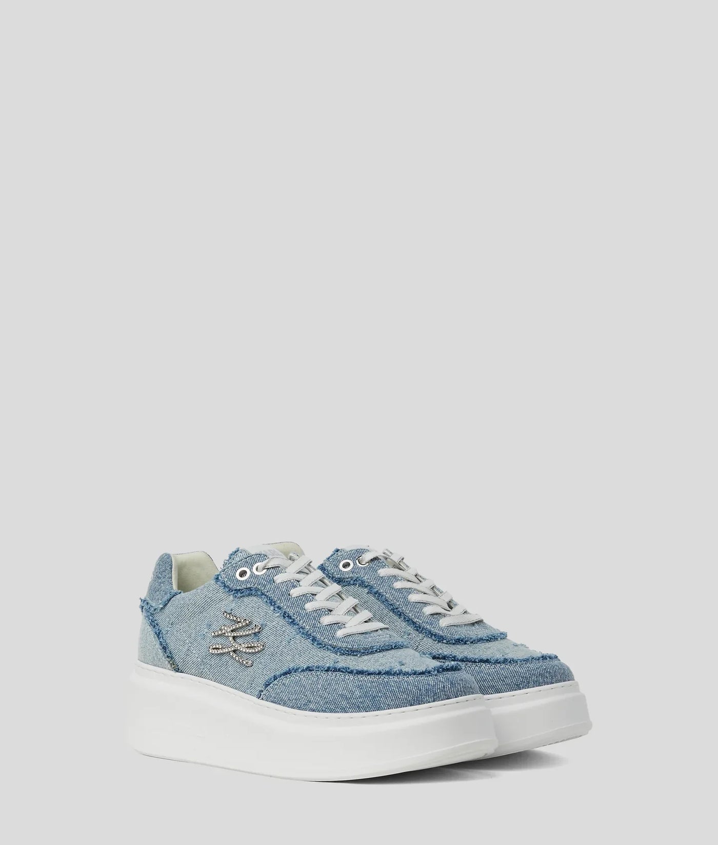 KARL ANAKAPRI AUTOGRAPH DENIM SNEAKERS