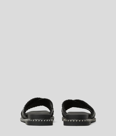KARL SIGNATURE KLEO WHIPSTITCH SANDALS