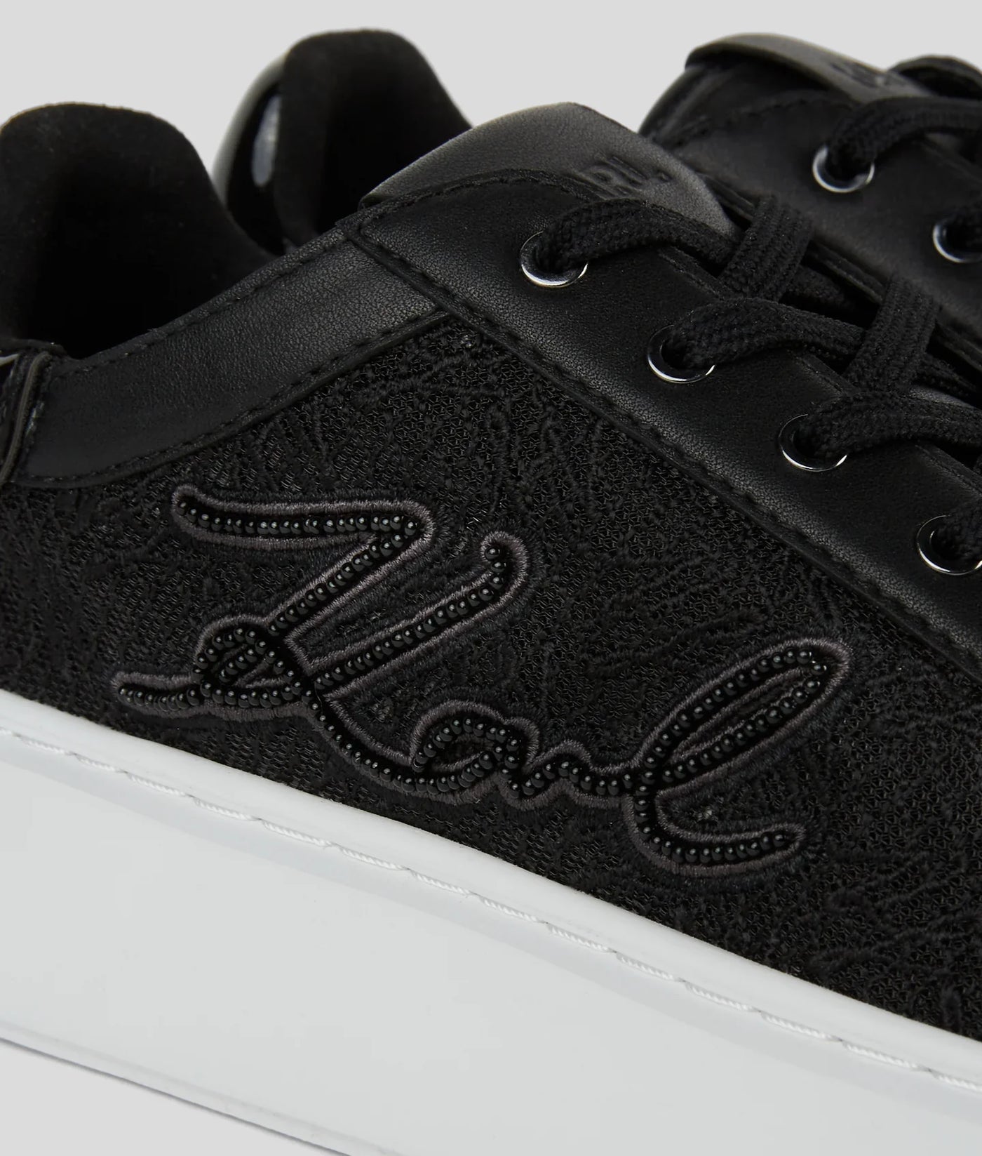 KARL SIGNATURE MAXI KUP LACE-UP SNEAKERS