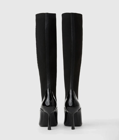 KARL PANDARA TALL STUDDED BOOTS